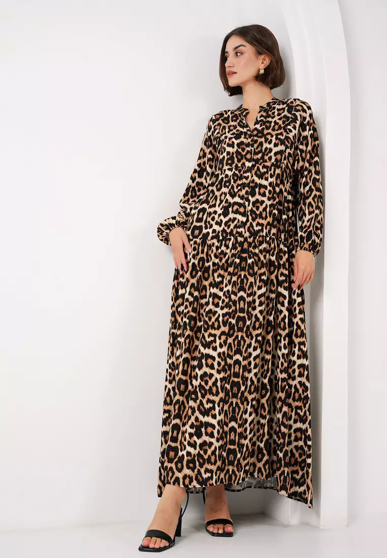 Modest Viscose Maxi Dress