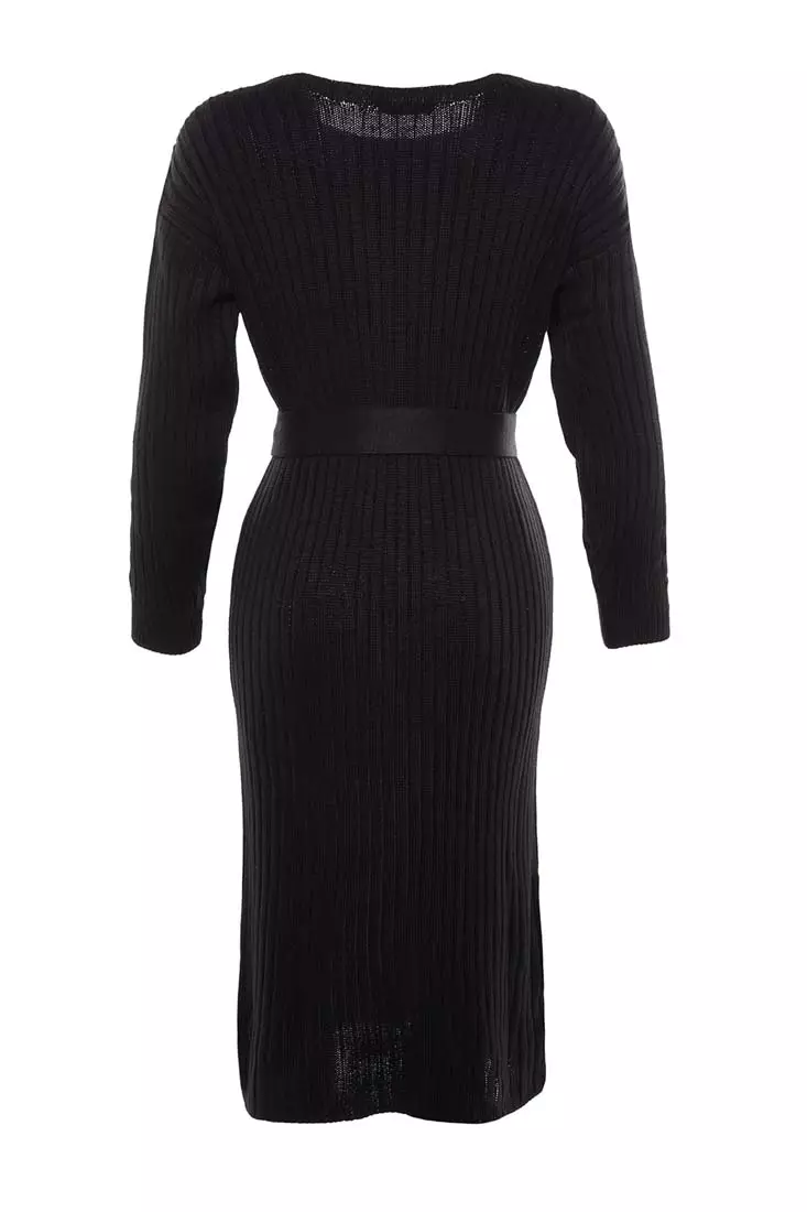Belted Knit Dress