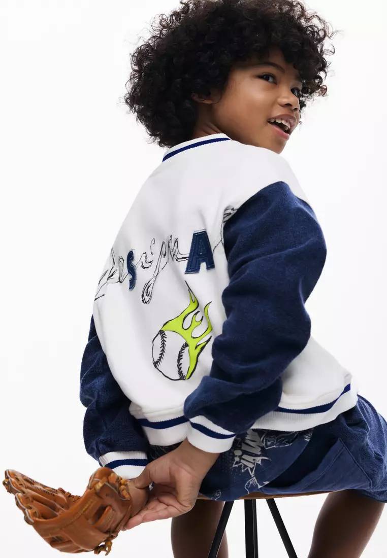 Hybrid baseball jacket