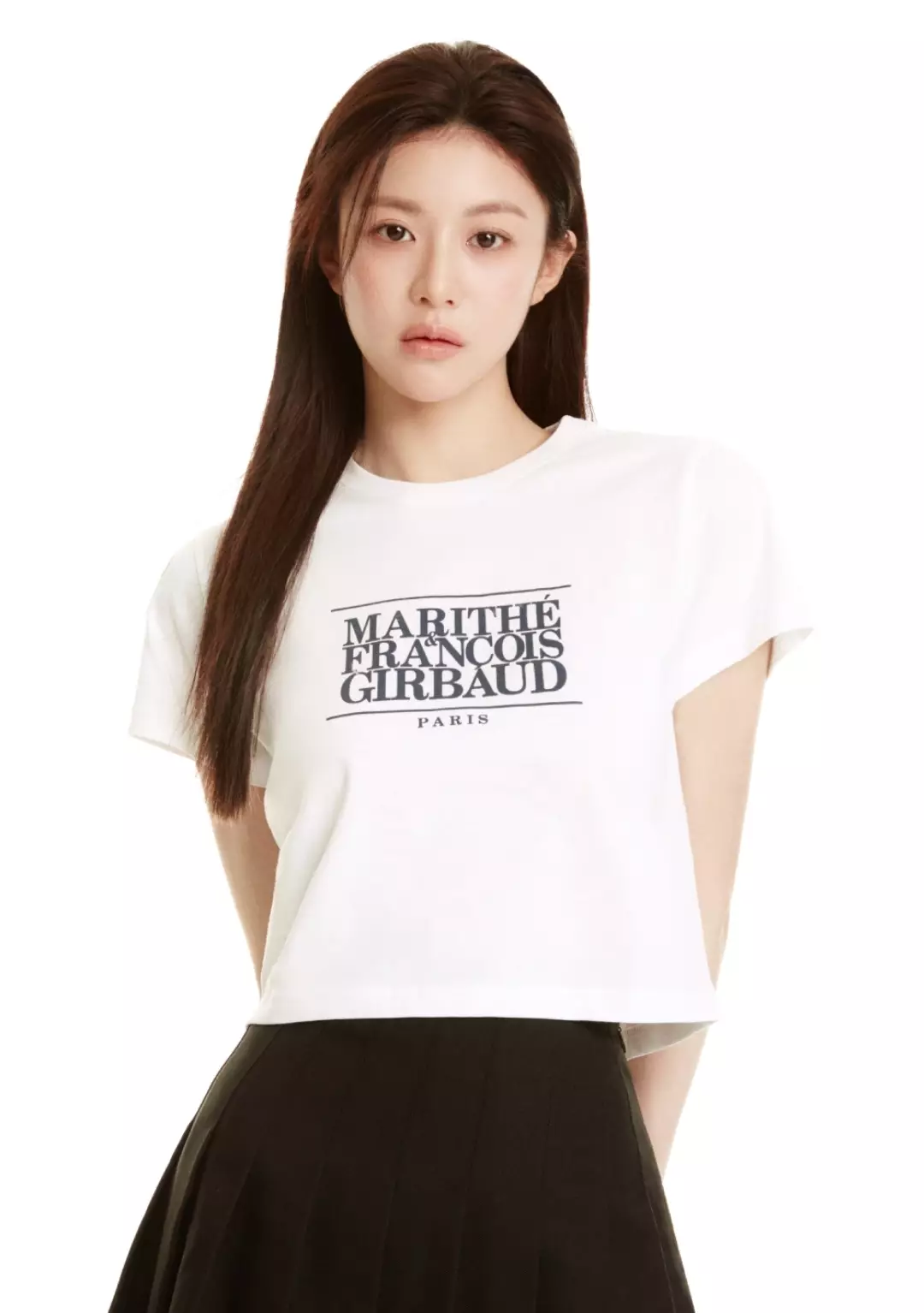 Jual Marithe + Francois Girbaud W CLASSIC LOGO CROP TEE