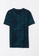LC WAIKIKI blue Crew Neck Short Sleeve Patterned Combed Cotton Men's T-Shirt 1223DAADAD0CDBGS_6
