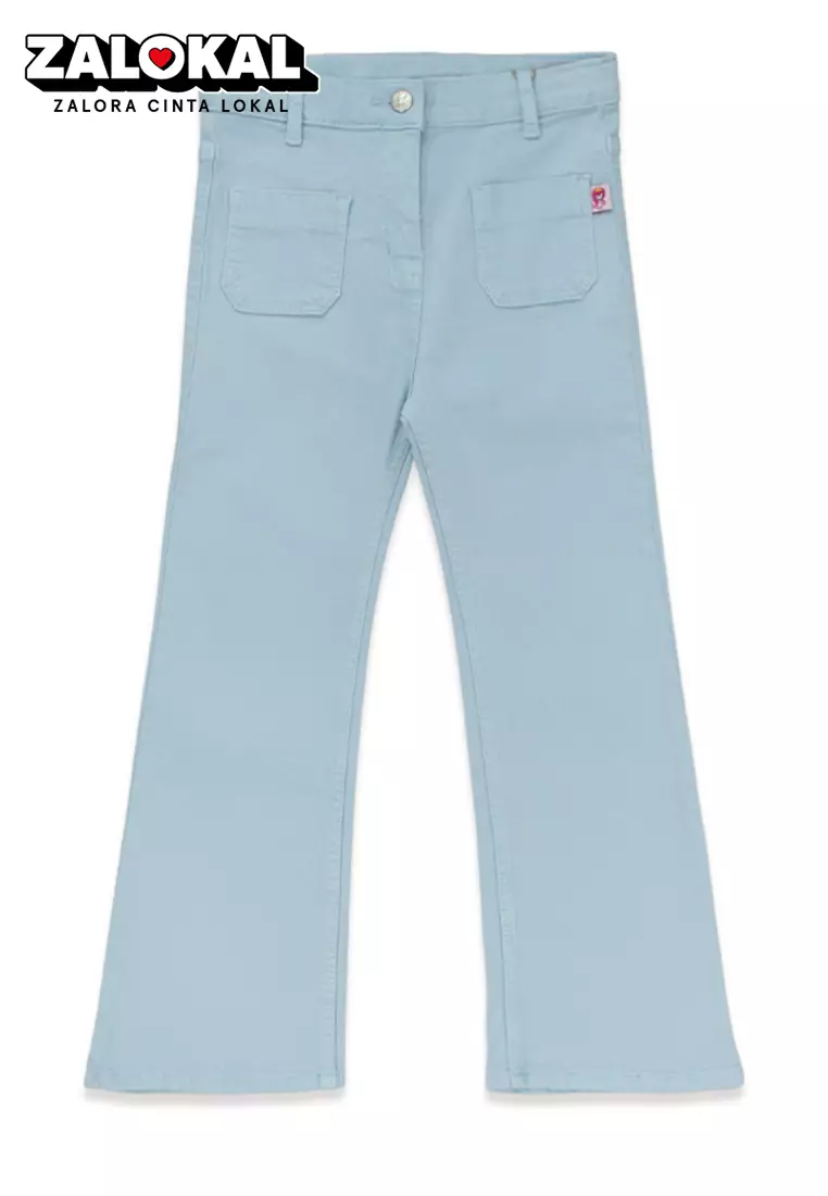 Long pants/ Celana panjang Anak Perempuan Blue/Rodeo Junior Girl/Summer Pastel