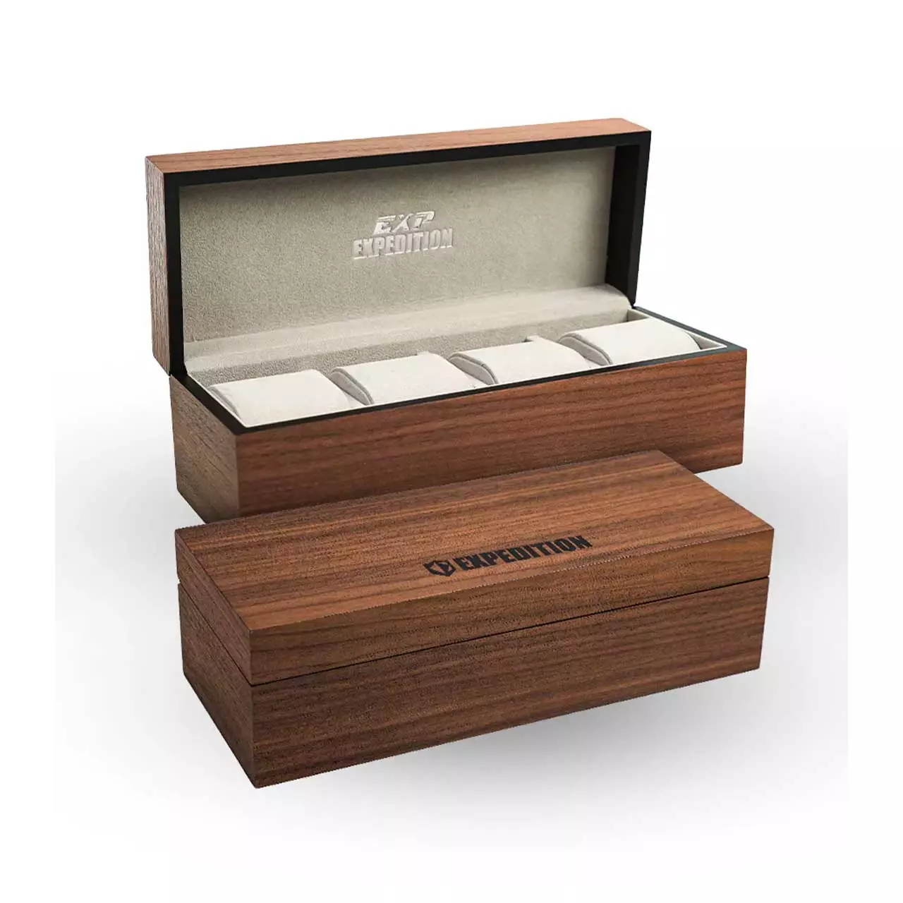 Expedition Jam Tangan Pria - Silver Blue - Stainless Steel - 6862 MABSSBU