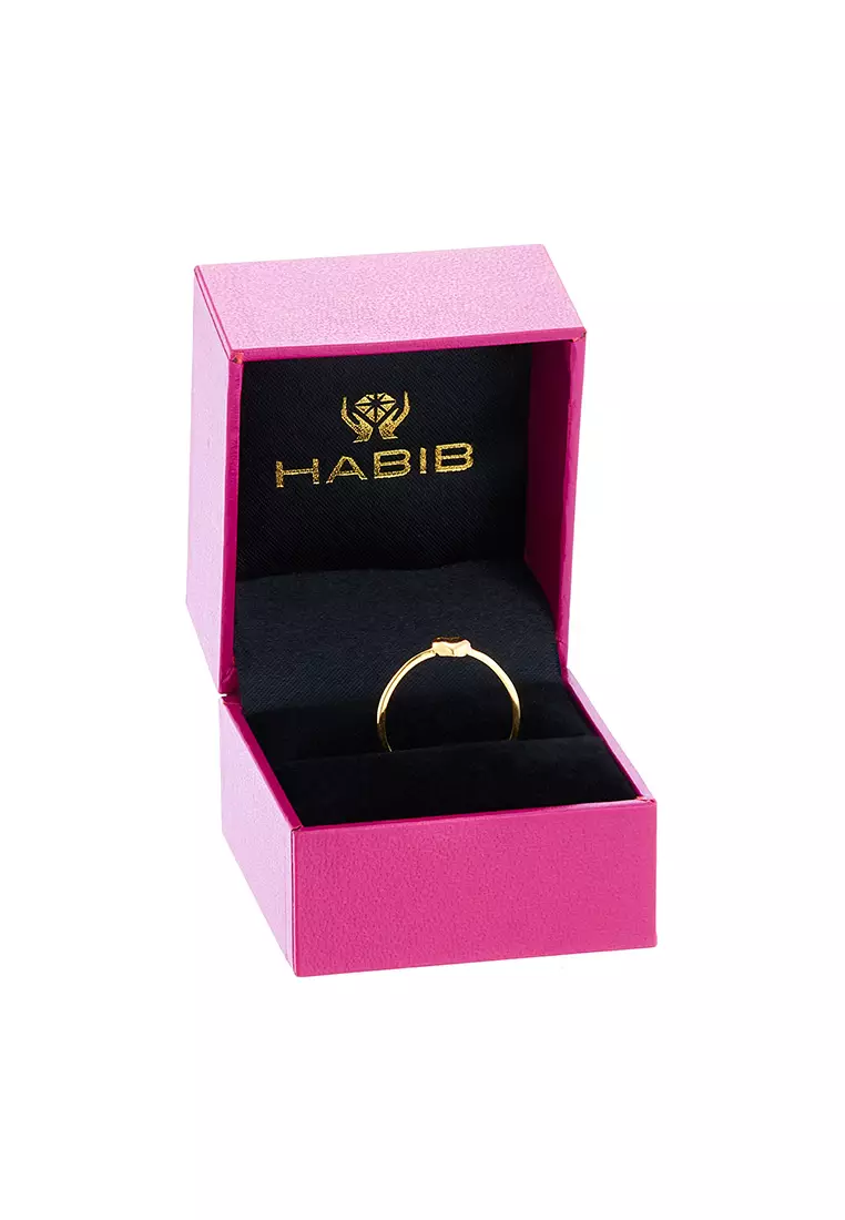 HABIB Oro Italia 916 Yellow Gold Ring GR49590523 (22K Gold)