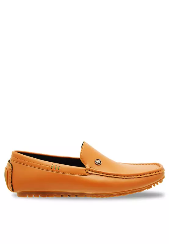 Slip On Faux Leather Business Formal