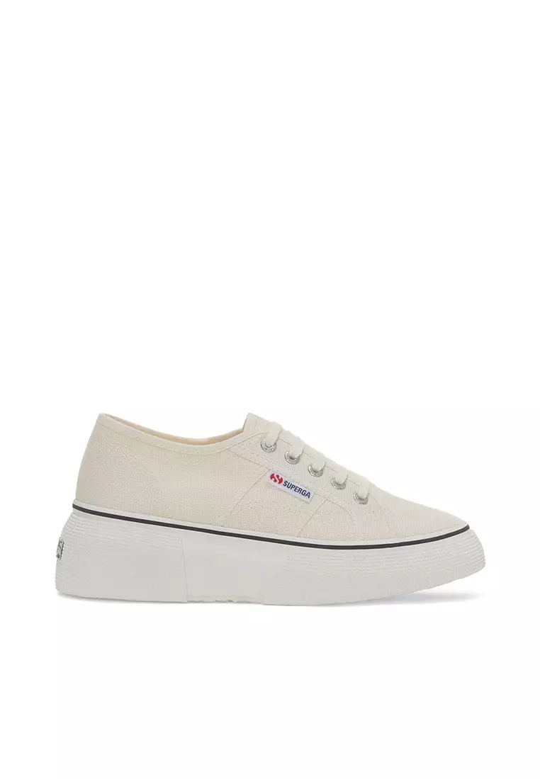 Discount on Superga  shoes - SKU: 2287 Bubble Line Beige Natural-Favorio Sneakers