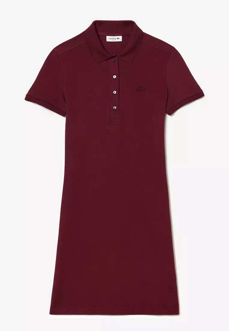 LACOSTE POLO DRESS MAROON FOR WOMEN (AUTHENTIC), Women's Fashion, Dresses &  Sets, Dresses on Carousell