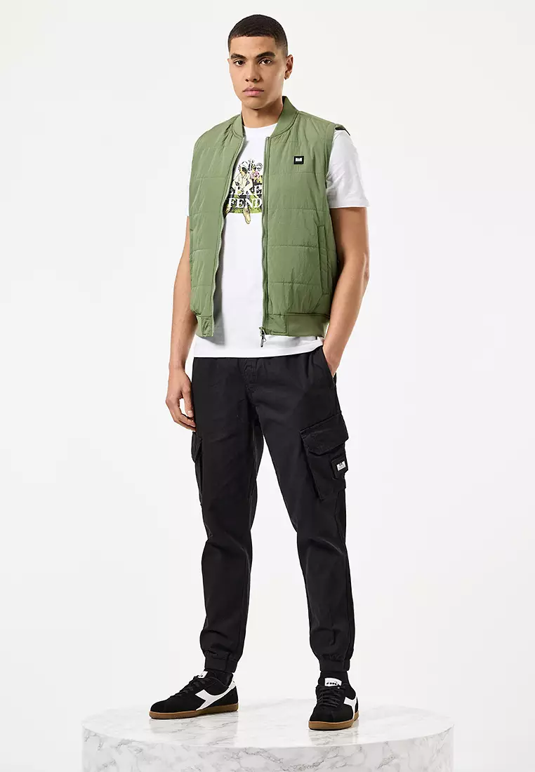 MENS SAPLING SAHARUN LIGHTWEIGHT QUILTED GILET