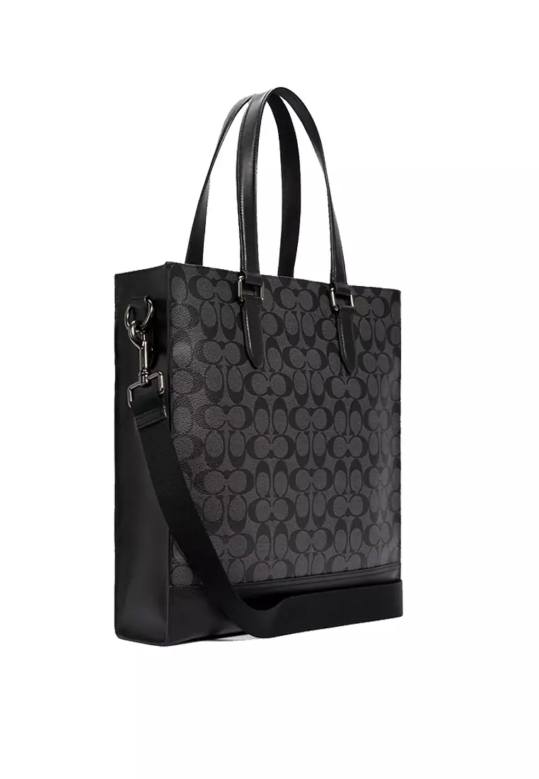 Coach black clearance tote bag