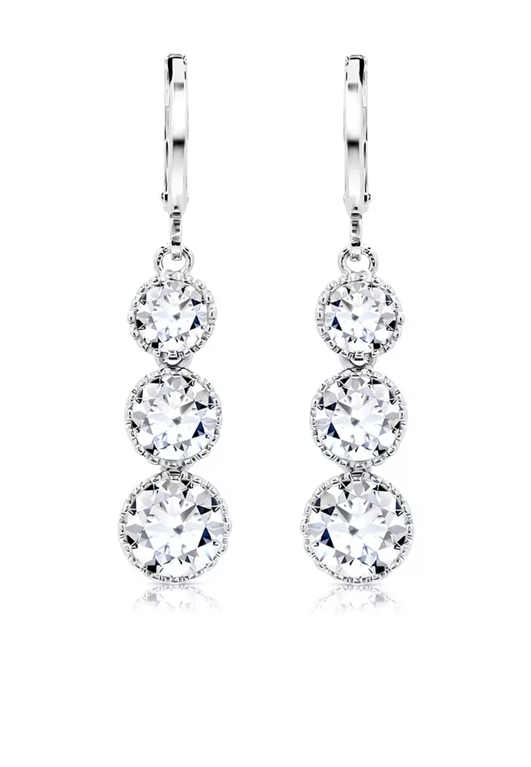 Buy SO SEOUL SO SEOUL Athena Triple Solitaire Diamond Simulant