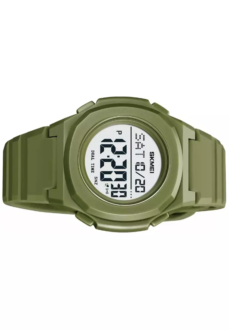 Jam Tangan Digital Pria Waterproof Many Function Strap Tali Material PU Silicone IR35 ORIGINAL