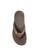 Vionic brown Islander Toe Post Sandal D75B9SHF94FF2FGS_3
