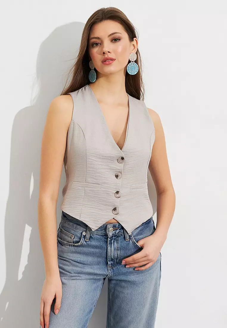 Linen Lined Vest