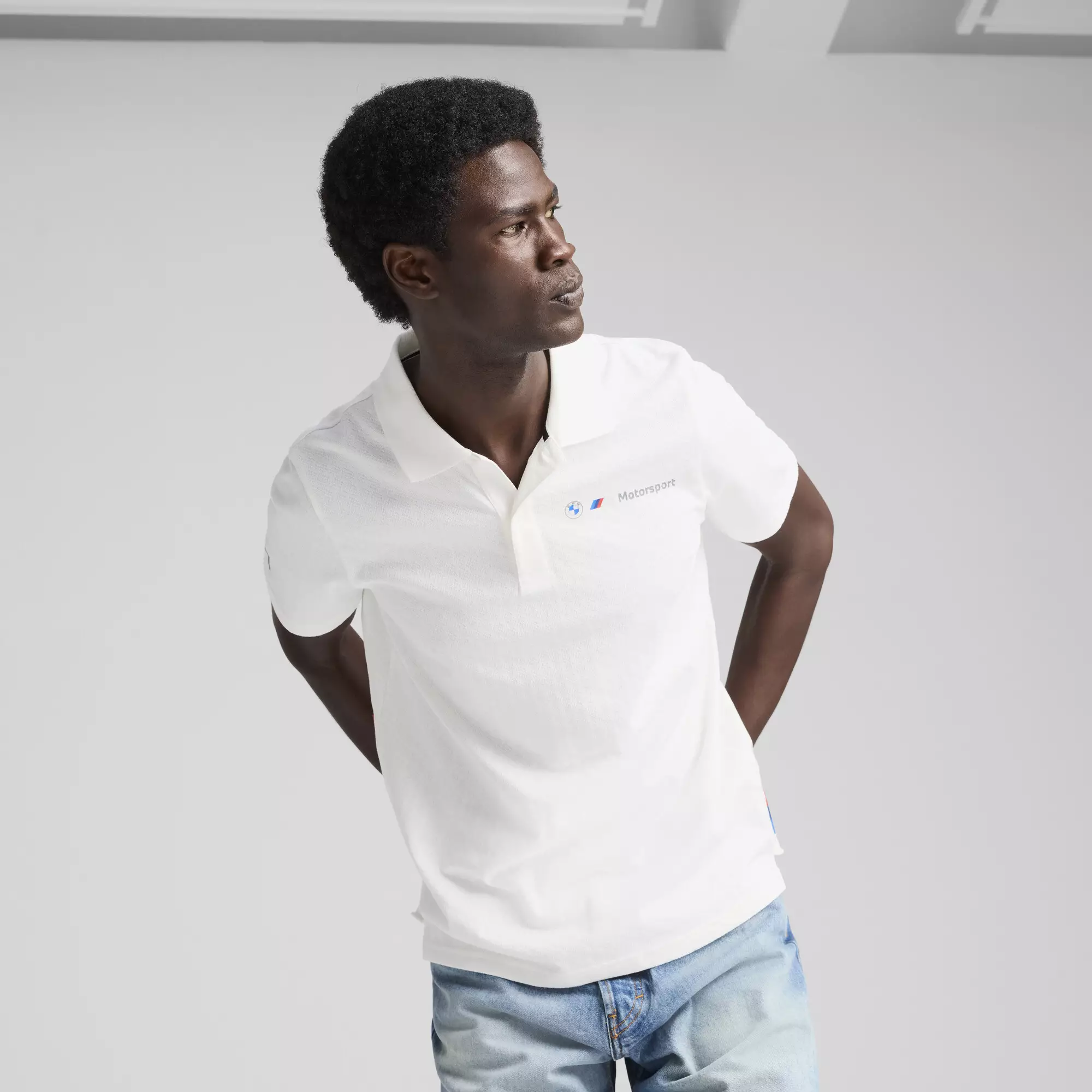 PUMA BMW M Motorsport Men's Jacquard Polo