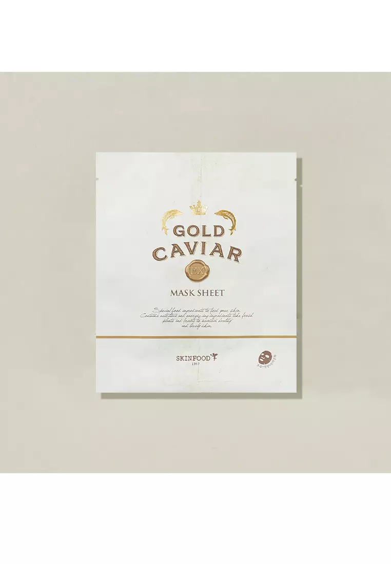 SKINFOOD - Gold Caviar Ex Mask Sheet