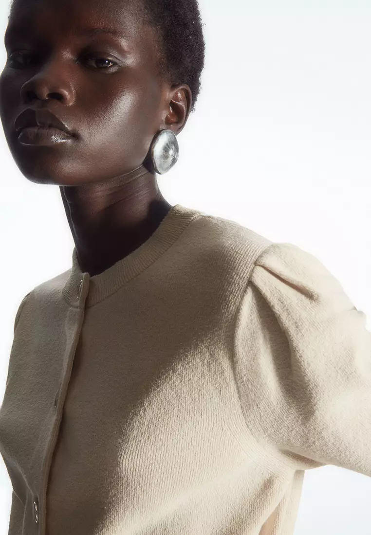 Buy COS Cropped Short-Sleeved Cardigan 2025 Online ZALORA