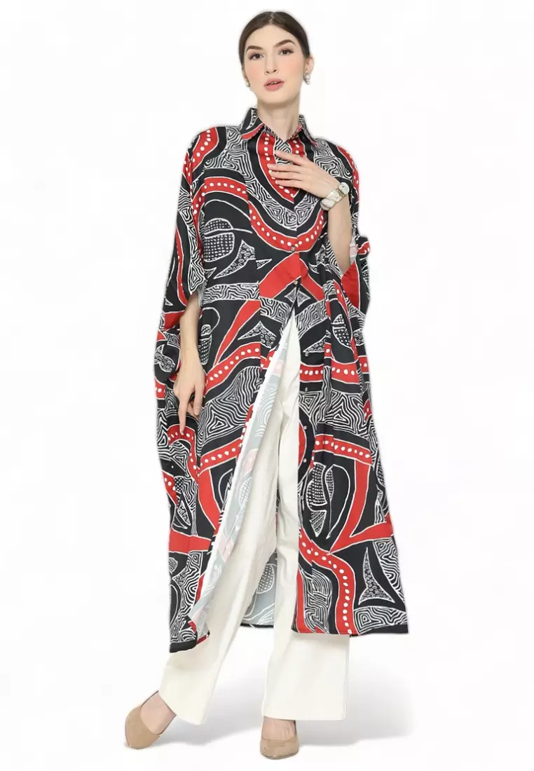Kanzi Collared Kaftan