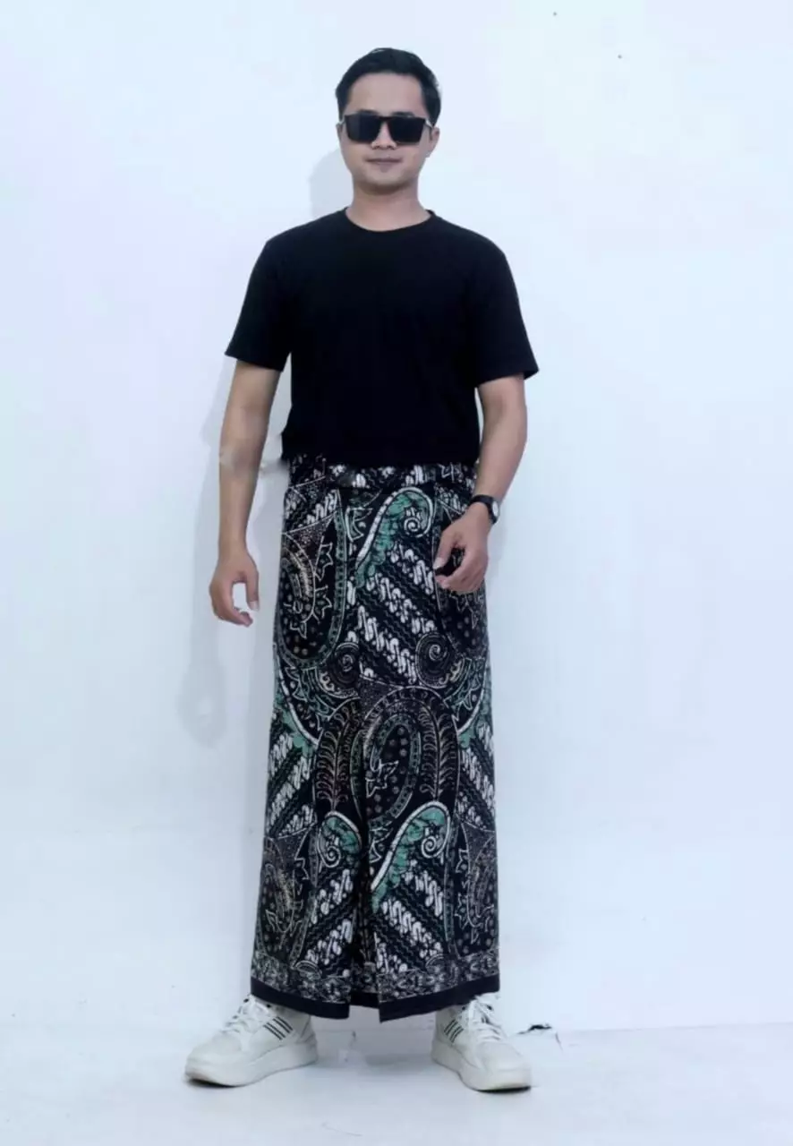 Sarung Batik Prakis Hijau Premium MR