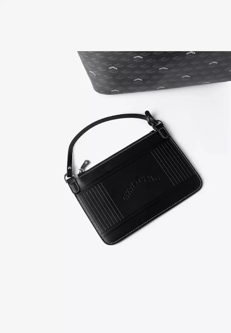 Russo Large Monogram Tote Limited Edition Black