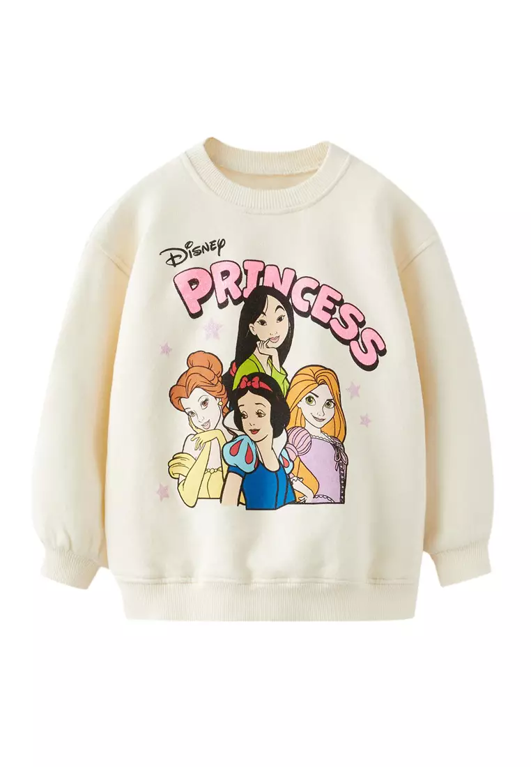 ZARA Disney Princess Printed Sweatshirt 2025 | Buy ZARA