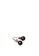 TOMEI white TOMEI Pearlfect Love Black Pearl Earrings, White Gold 375 (E2056) (0.46G) D1695ACF46D677GS_1