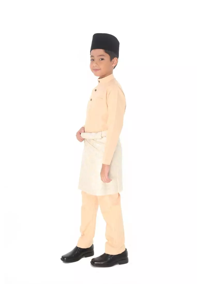 Baju Melayu Moden Cekak Musang for Kids