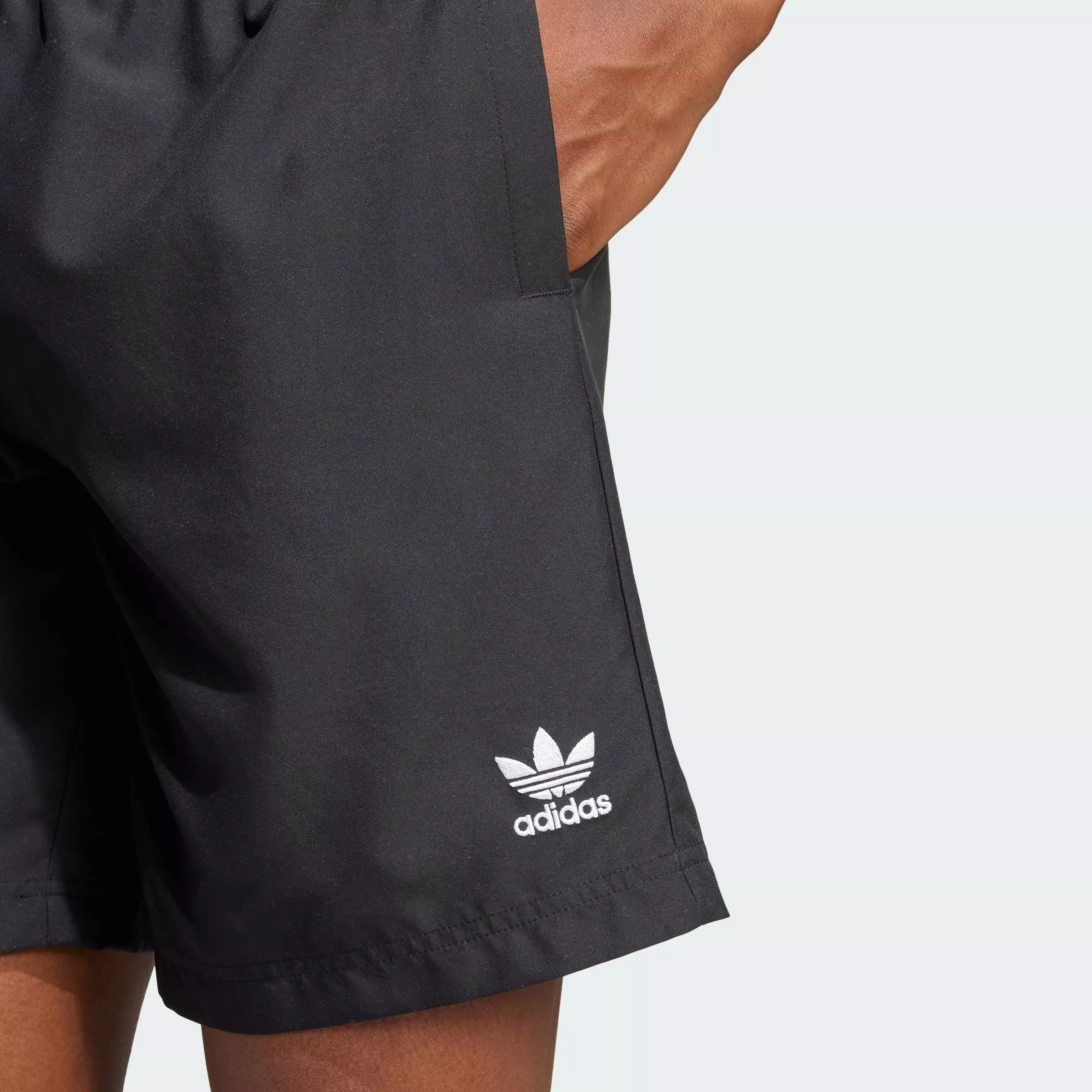 Swimming Adicolor 8-Inch Swim Shorts Men Black JC9184