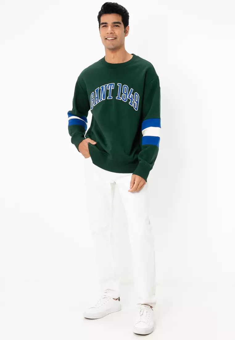 Colorblock Sleeves Sweatshirt