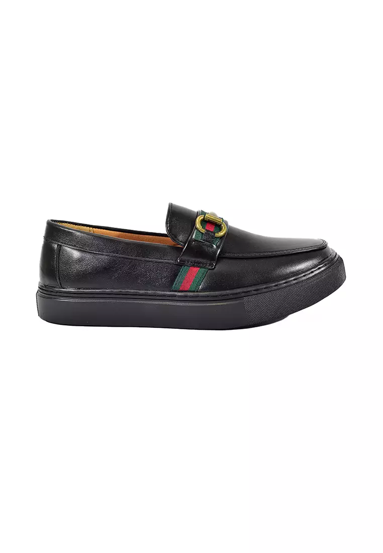 Discount on Mario D' boro Runway  shoes - SKU: Men's Casual Loafers MX 25304 Black C57
