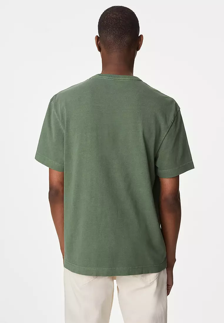 Pure Cotton Crew Neck T-Shirt