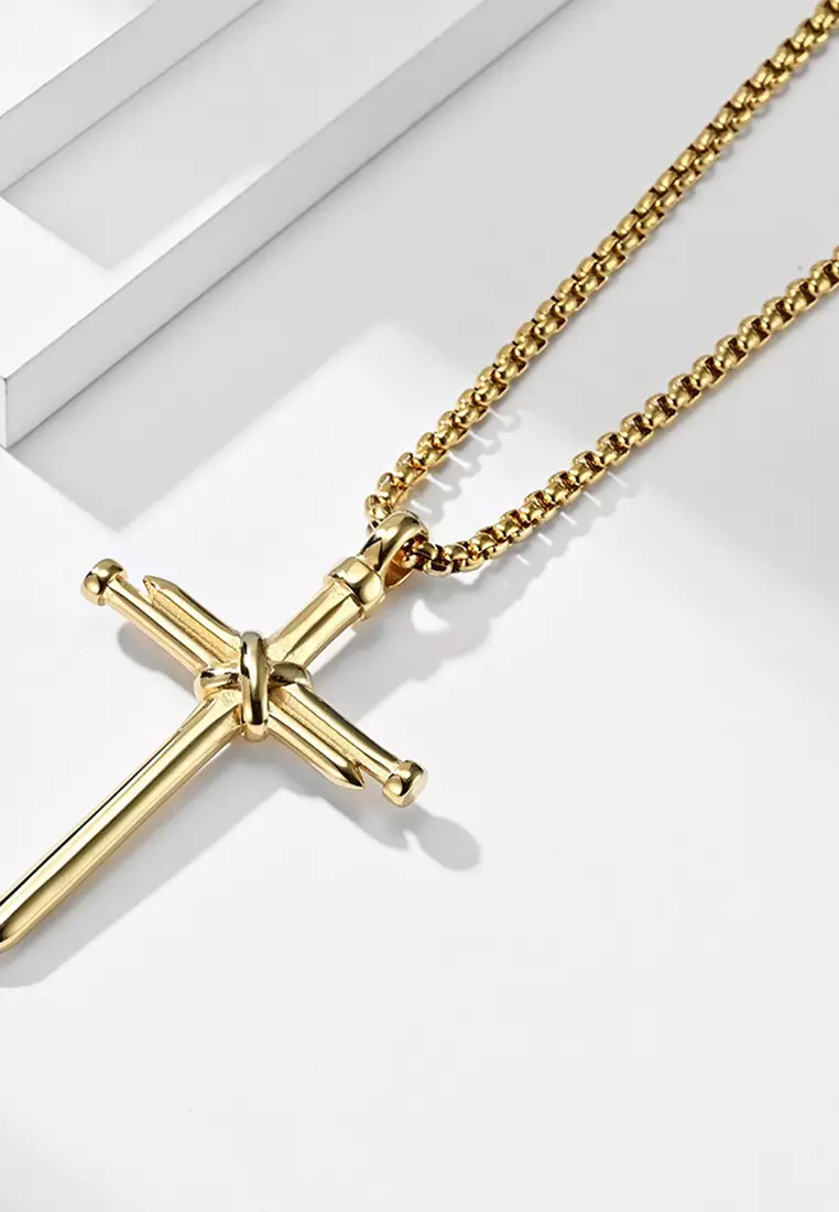 Ubuy Baseball Number Necklace Gold Stainless Steel Baseball Number