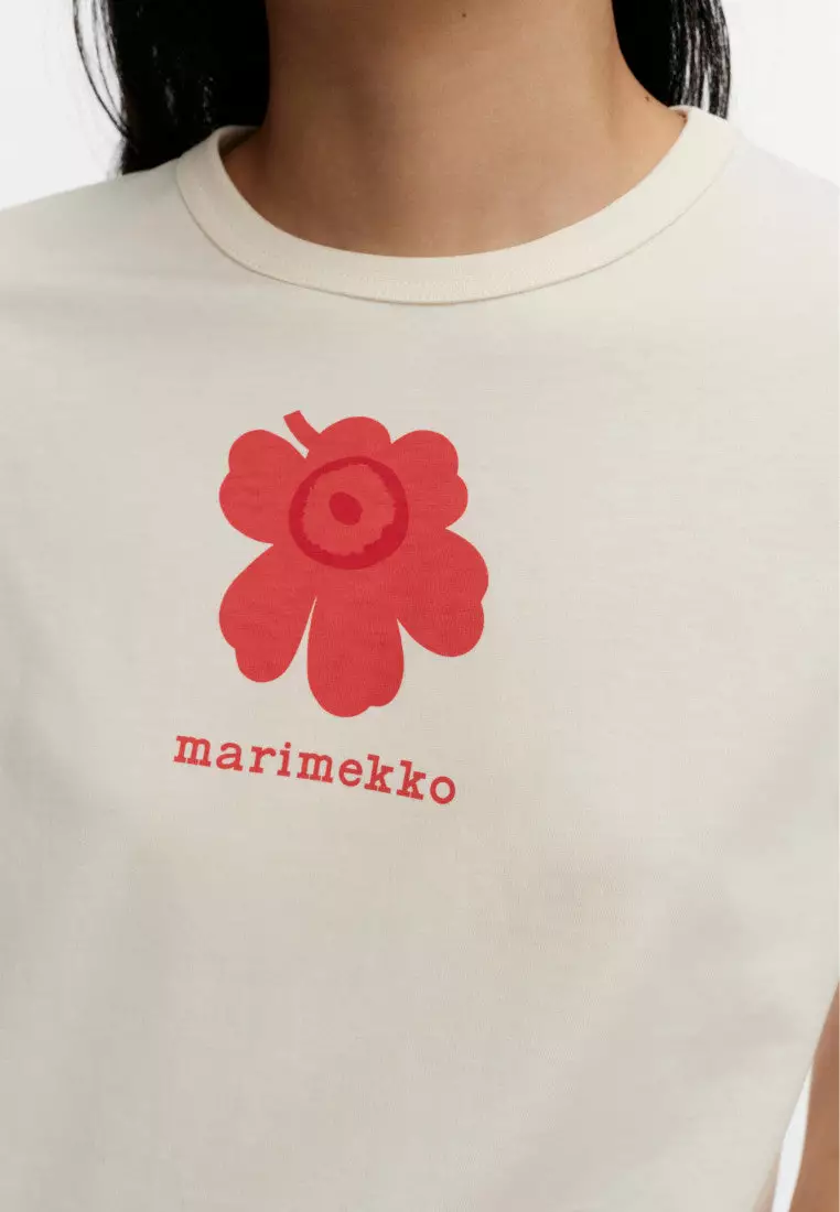 Buy Marimekko ERNA UNIKKO PLACEMENT KIOSKI T-SHIRT Online | ZALORA