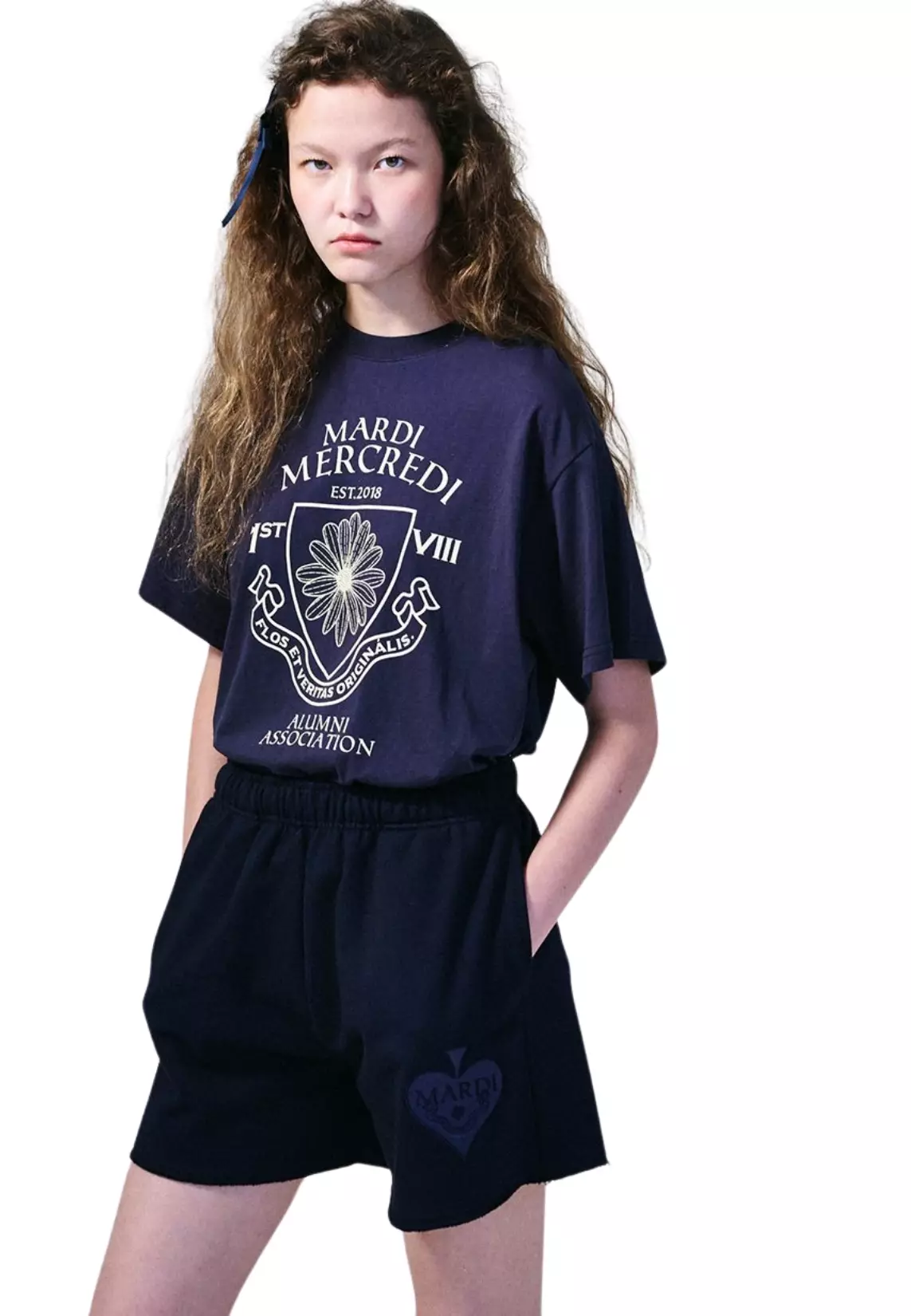 ●Mardi Mercredi●SWEAT SHORTS SATIN SPADE_OATMEAL MARDI SWEAT SHORTS SATIN SPADE_OATMEAL – SeoulSeoul