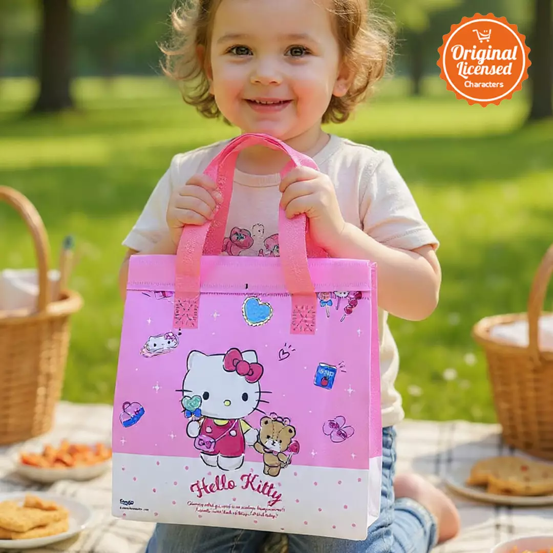 Tas Belanja HBPA Foil Motif Hello Kitty 25x25 cm
