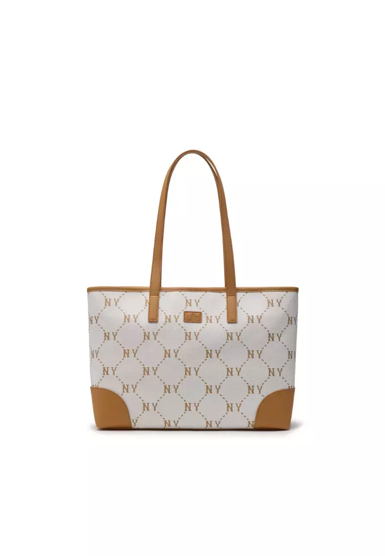 DIA MONOGRAM JACQUARD LARGE TOTE BAG NEW YORK YANKEES