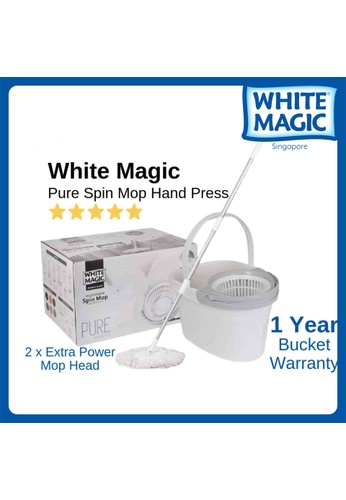 White Magic White Magic Pure Spin Mop Set 00920ESFE8B53CGS_1