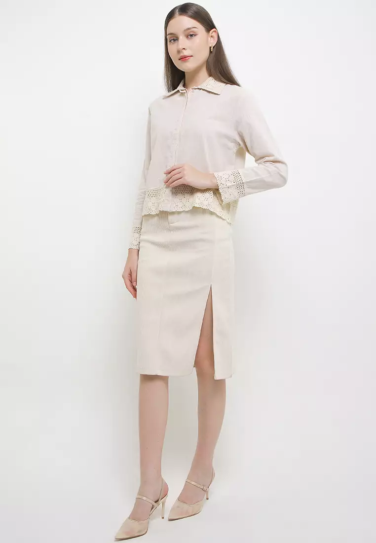 Cotton Linen Shirt KC879