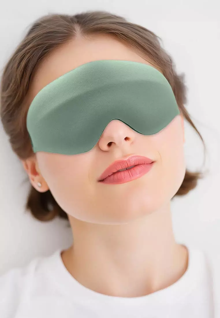 Travel Sleeping Eye Mask - 57705 - Light Green
