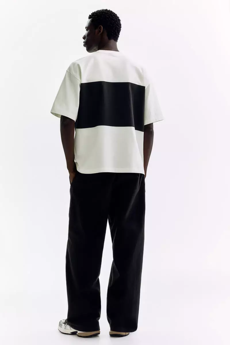 Oversized Fit Printed T-shirt