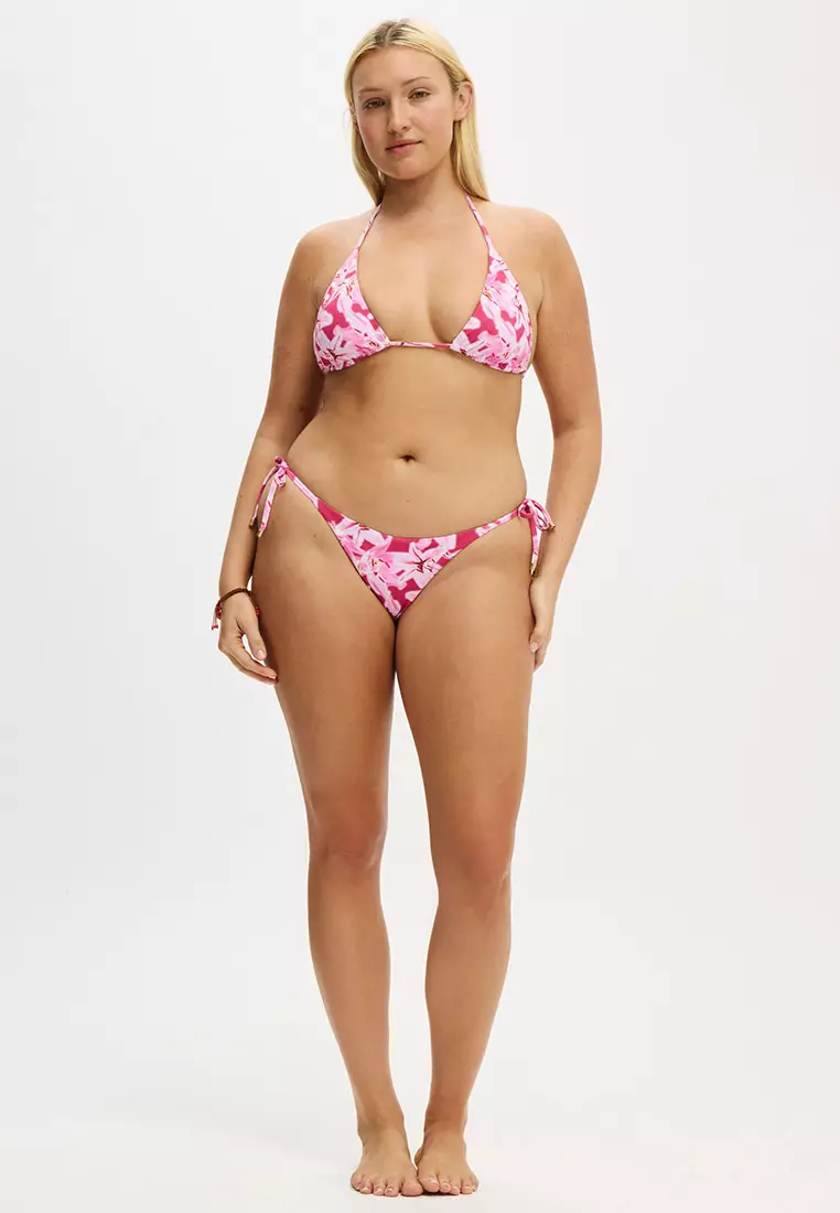 String Triangle Bikini Top