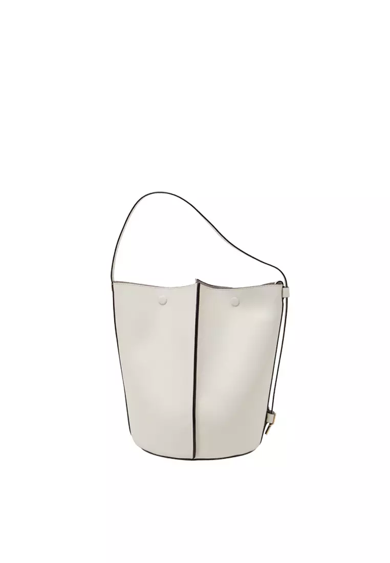 ORUKAMI Flat Hook Convertible Bucket Tote - Ivory