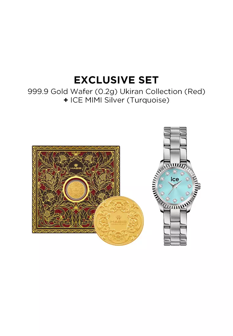 Buy HABIB HABIB Exclusive Set | ICE MIMI Silver (Turquoise) and 999.9 ...