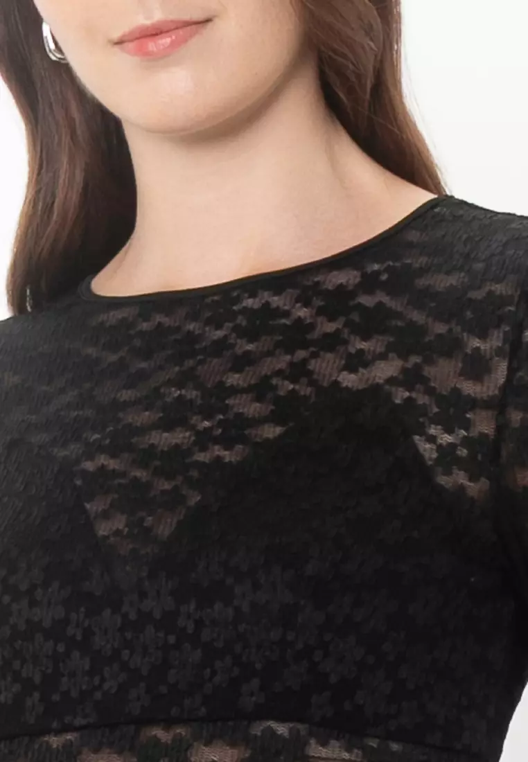 Cindy Long Sleeve Lace Top