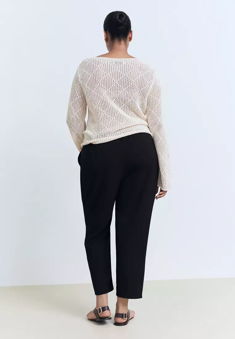 Drawstring Flowy Trousers