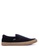 Sonnix black Ackbar Gum Q19 Slip On Sneakers 99281SH0B538D4GS_1