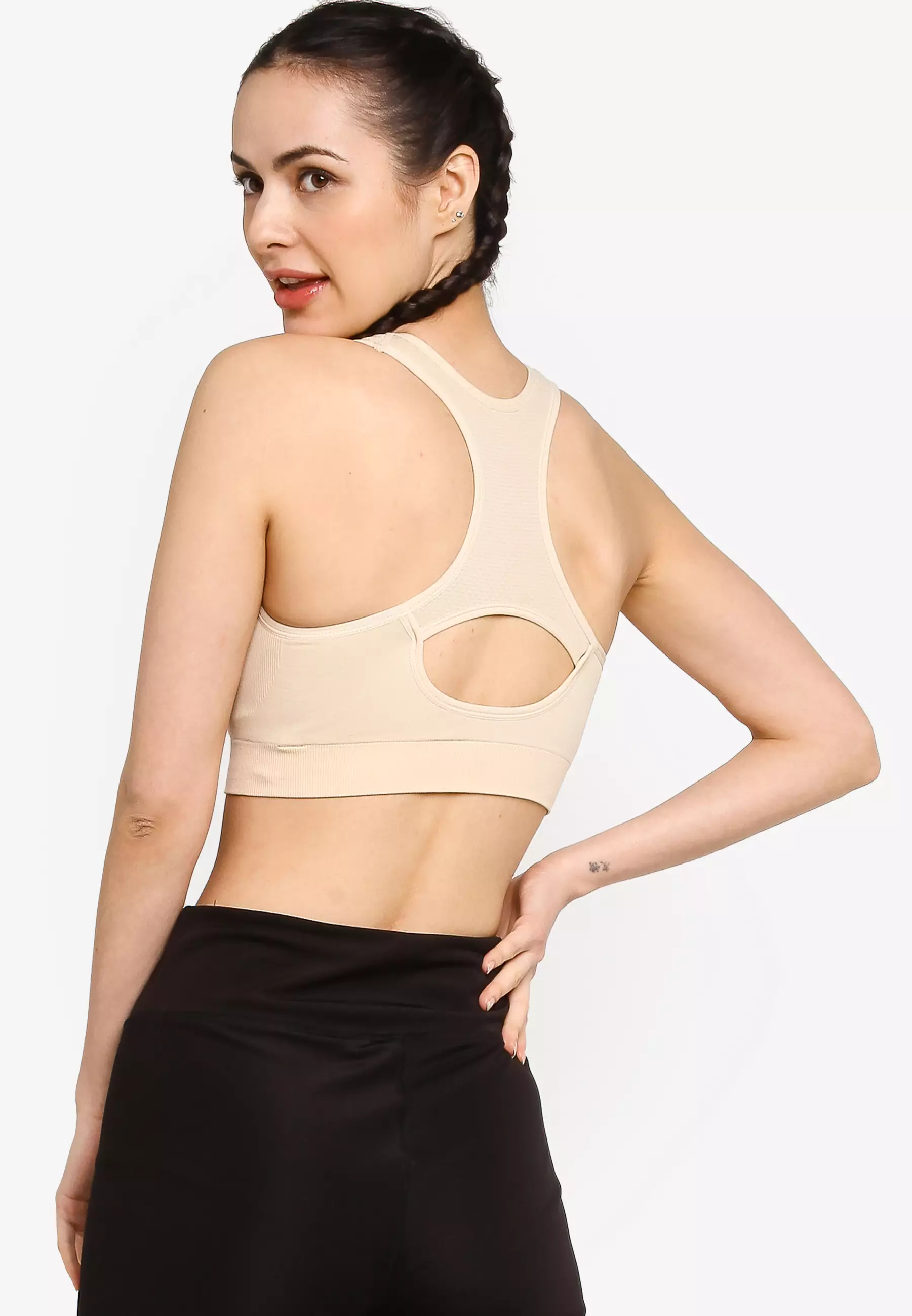 Buy Impression Sports Bra With Stretchable Fabric And Removeable Cups 2024  Online