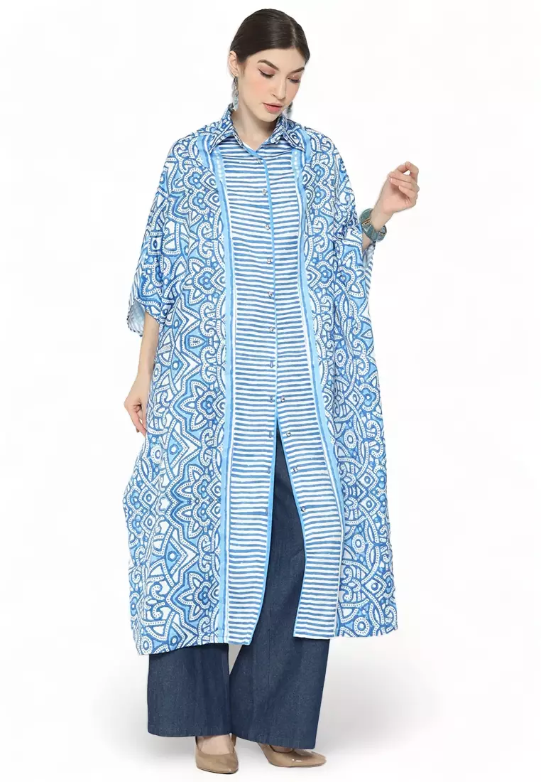 Kanzi Collared Kaftan