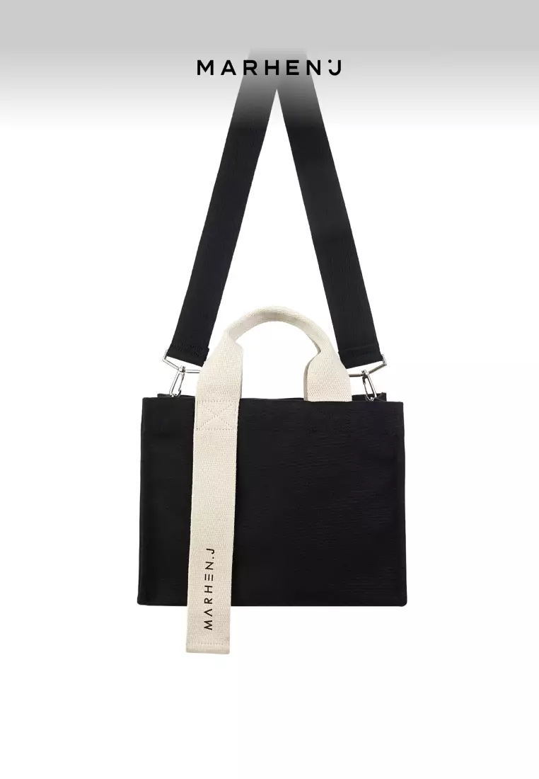 RICO Canvas Crossbody Bag Black