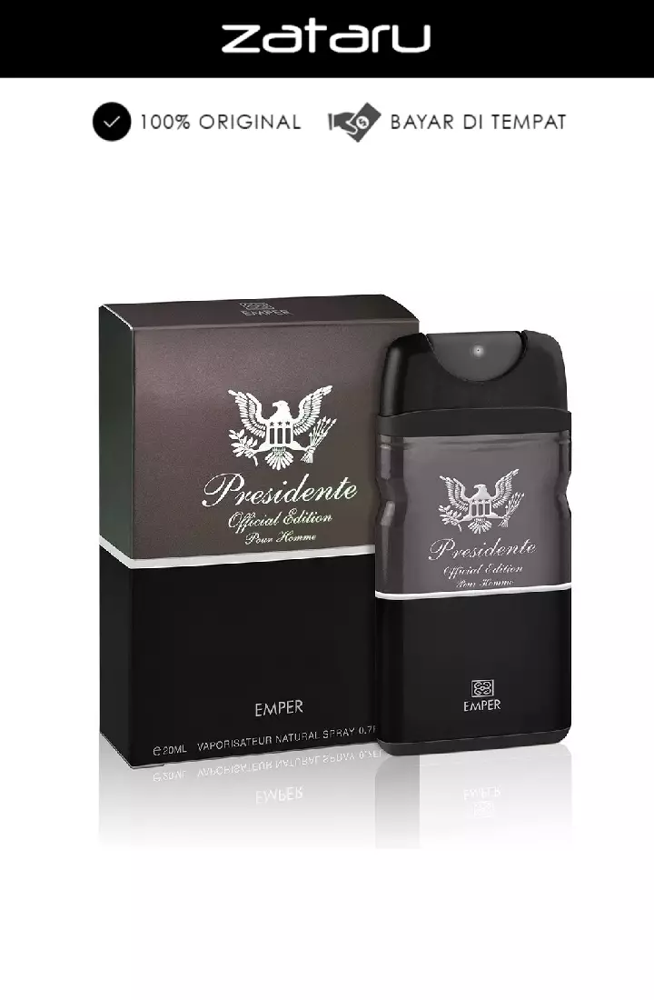 Jual Emper Emper Presidente Official Edition Pour Homme - 20 ML (Parfum ...
