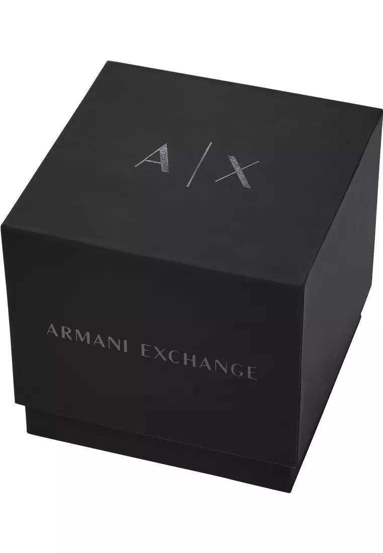Armani Exchange Men's Chronograph Watch ( AX1765 ) - Quartz, Gun-Metal Case, Round Dial, 22 MM Gun-Metal Stainless Steel Band